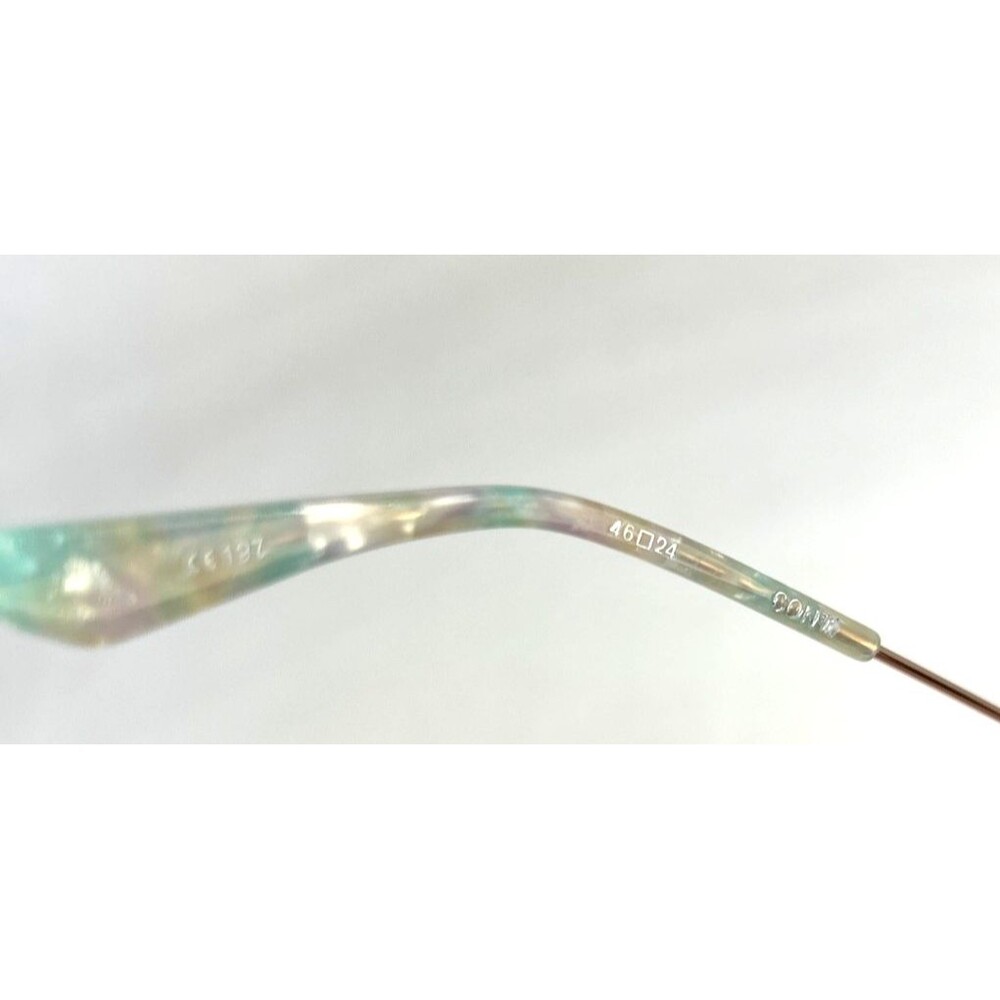 KREWE DU OPTIC CONTI Womens Sunglasses Rose Gold Matte Opal Round Boho RARE - Picture 13 of 13